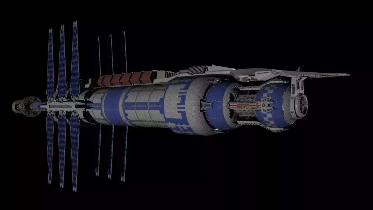 Babylon5 Station Free 3D model