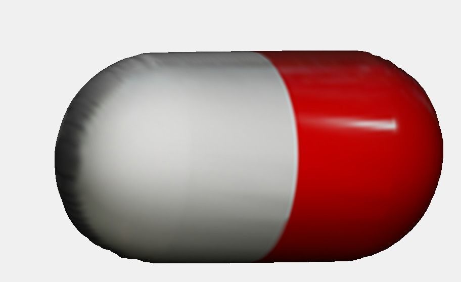 Pill Bottle - For Medical and Pharmacy Scenes Free low-poly 3D model_2