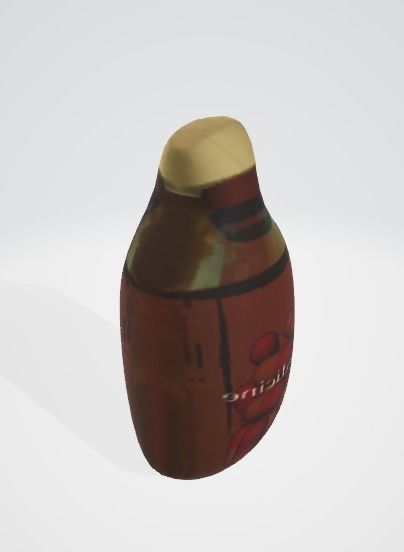 Pill Bottle - For Medical and Pharmacy Scenes Free low-poly 3D model_3