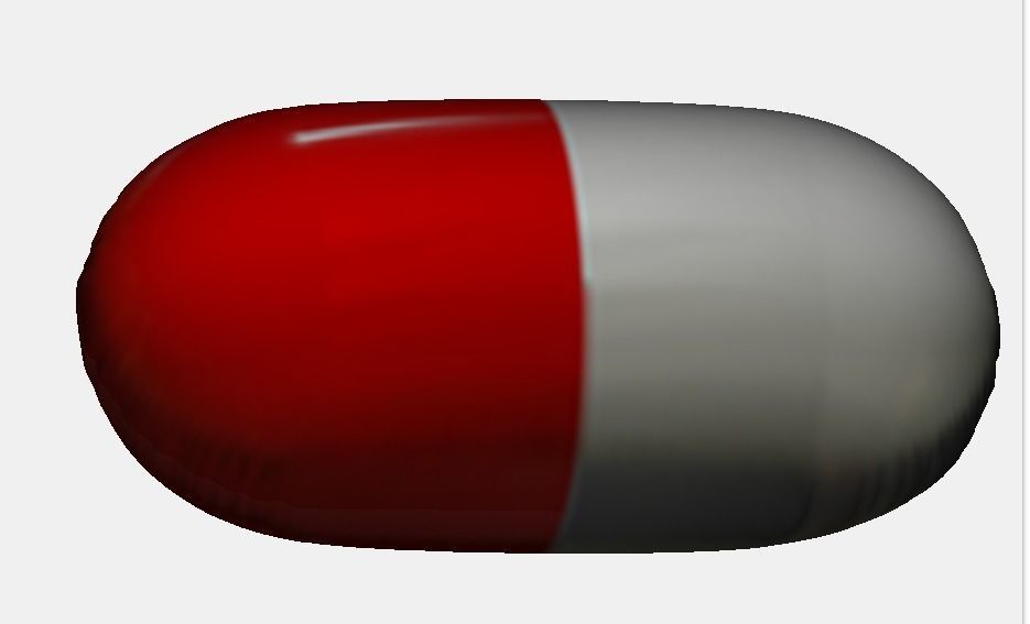 Pill Bottle - For Medical and Pharmacy Scenes Free low-poly 3D model_4