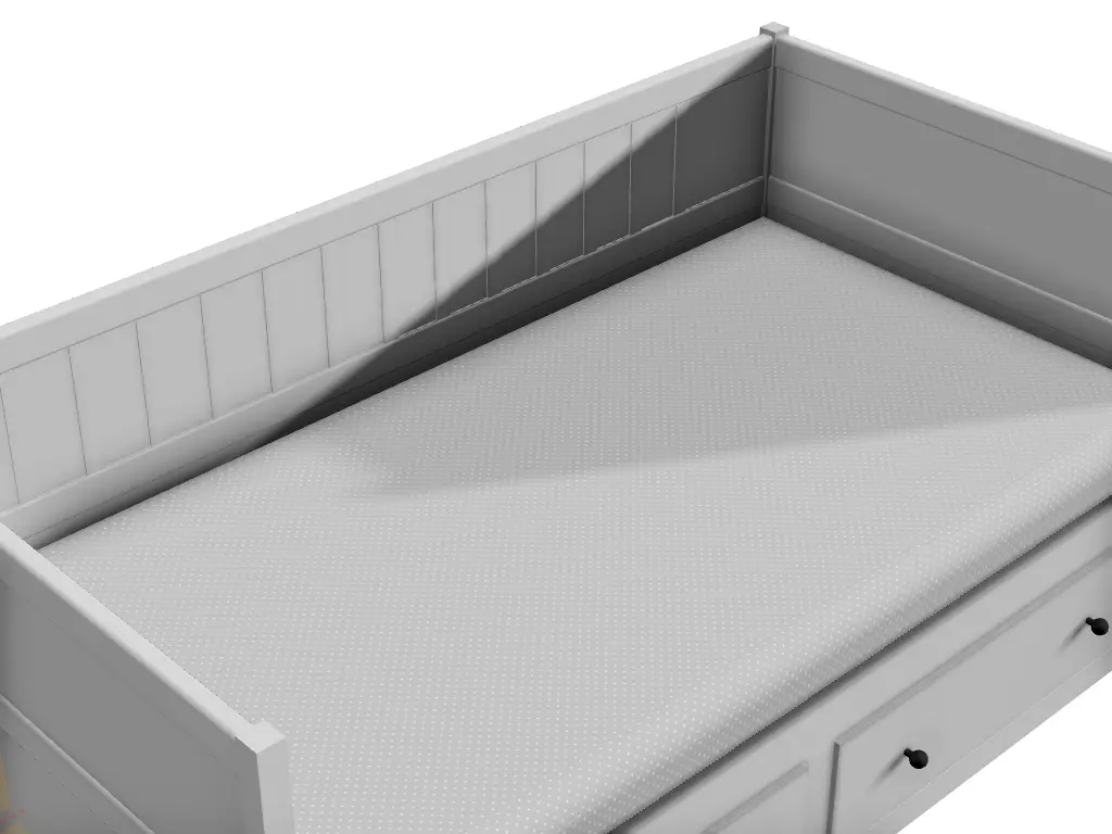 IKEA Hemnes Daybed 3d model 3D model_0