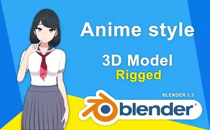 Anime girl - Student - 4