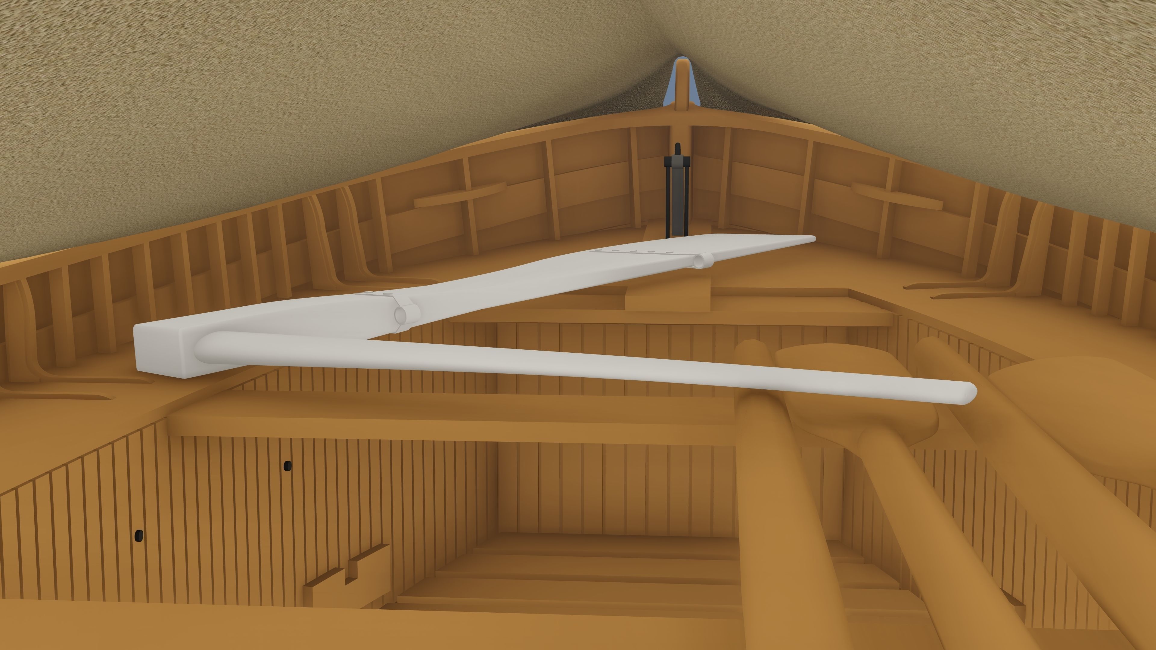 RMS Titanic Lifeboat 3D model_13