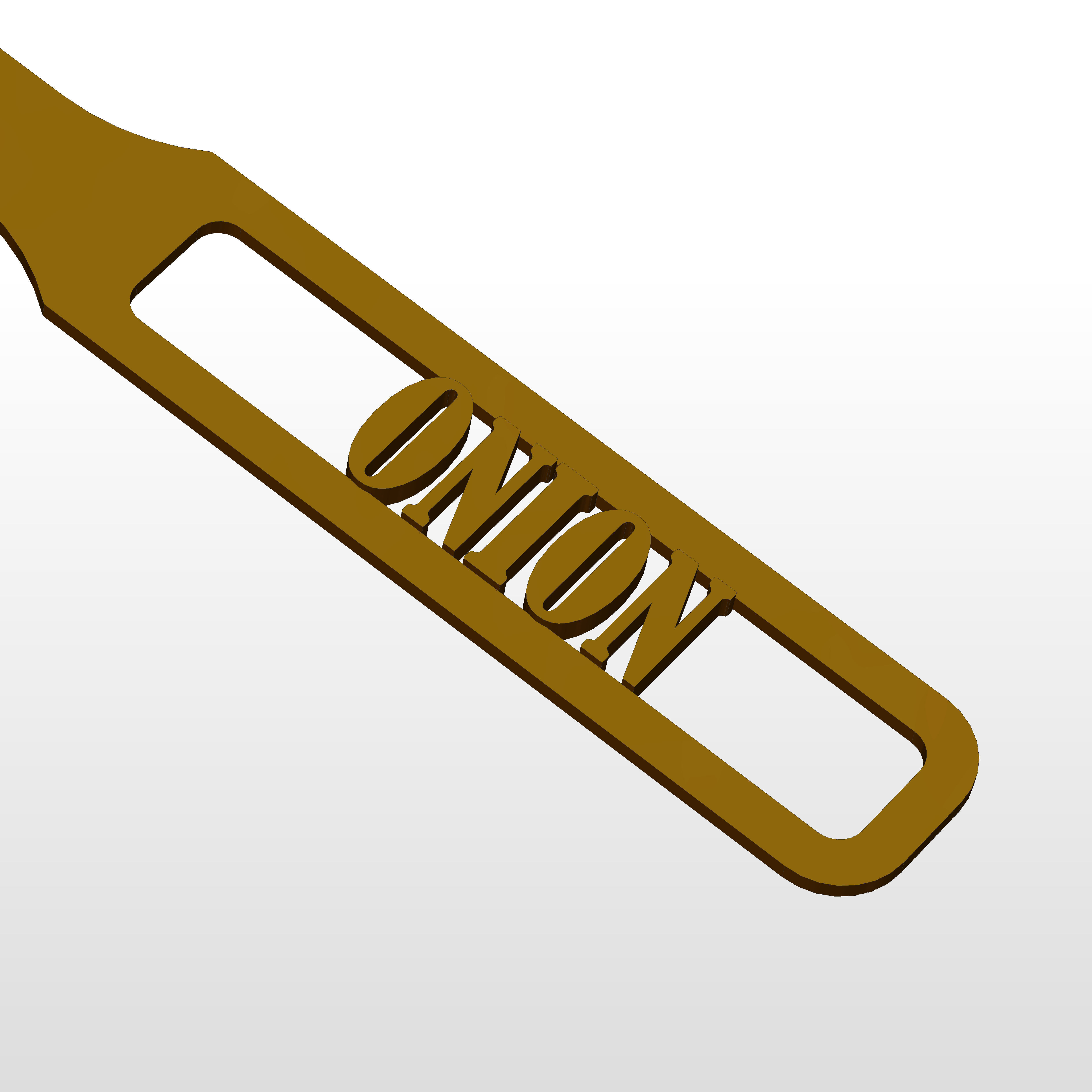 3D Garden Marker for Onions 3D print model_12