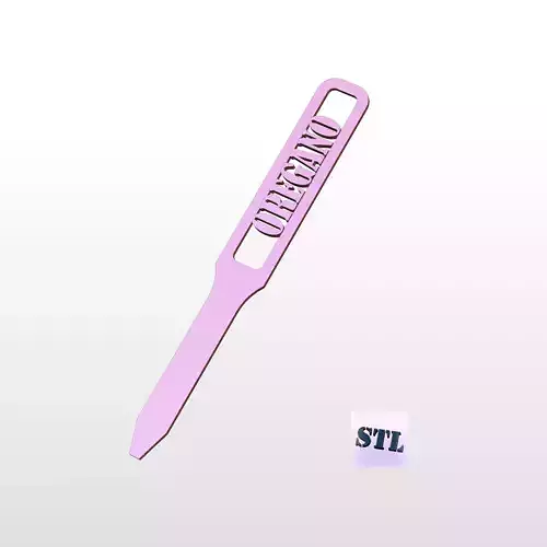 OREGANO Garden Marker