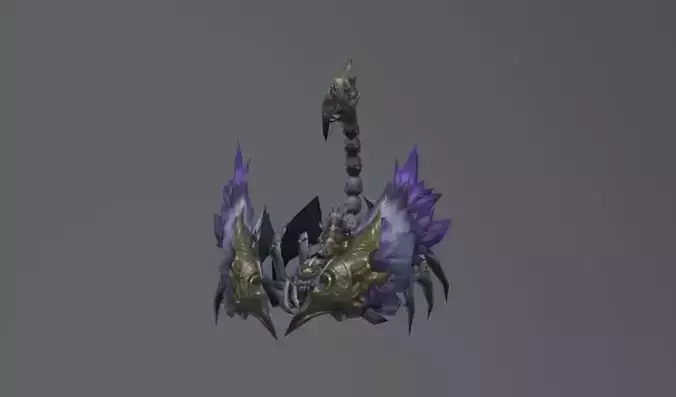 Scorpion Purple Fantasy