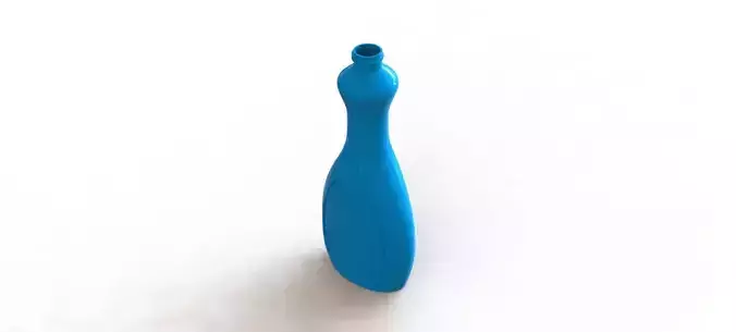 Vasilha Produto Limpeza Container Cleaning Product 3D model