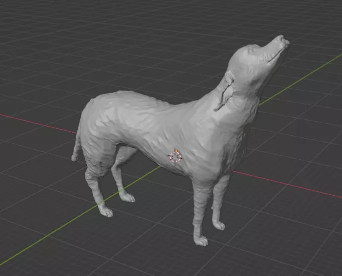 3D printable Dog 3D print model_0