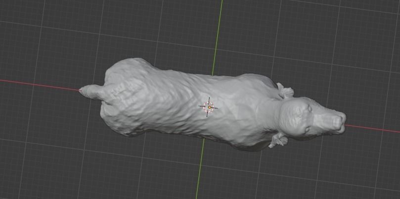 3D printable Dog 3D print model_1
