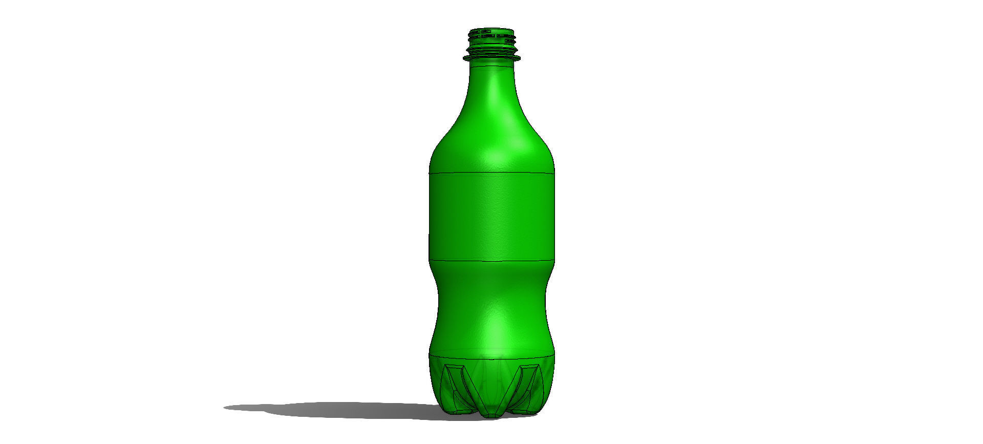 Garrafa PET Bottle 3D model_8