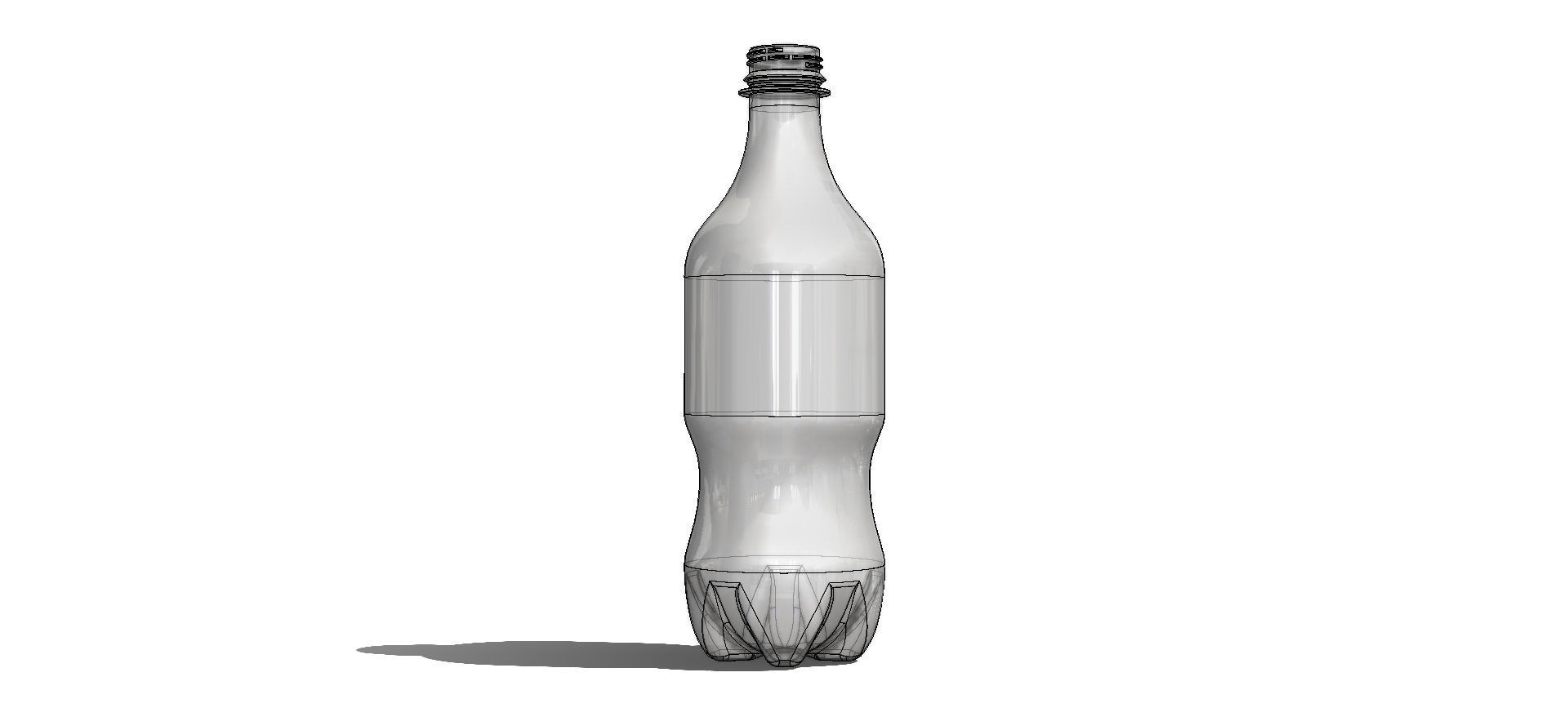 Garrafa PET Bottle 3D model_22