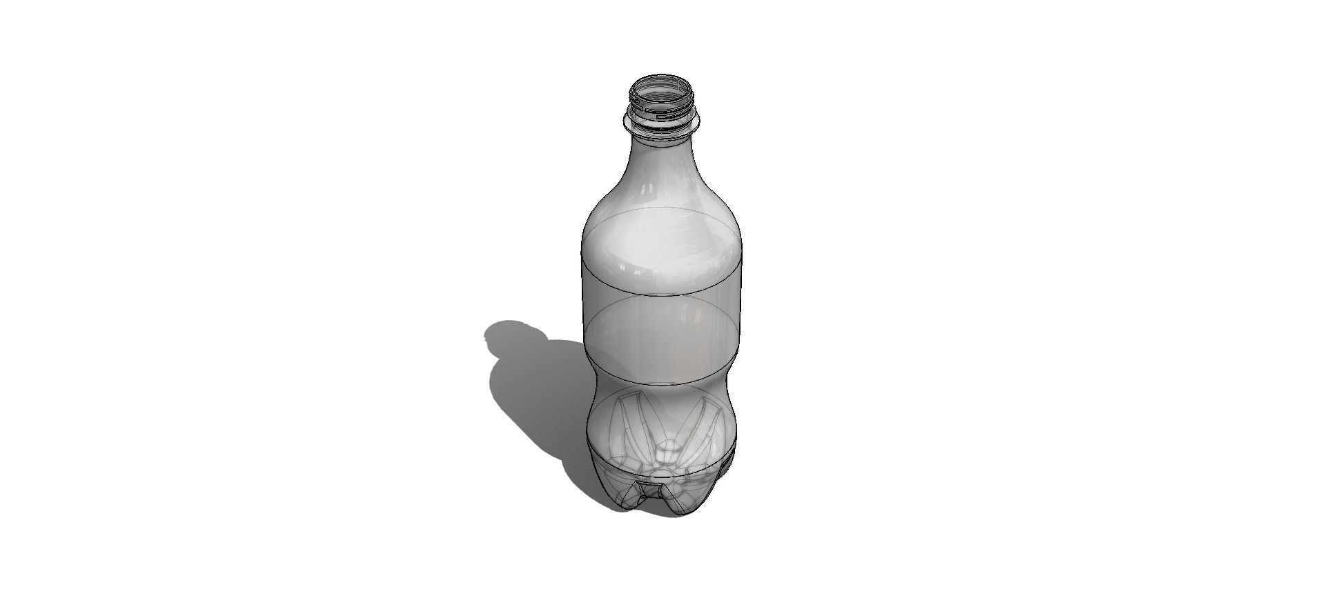 Garrafa PET Bottle 3D model_14