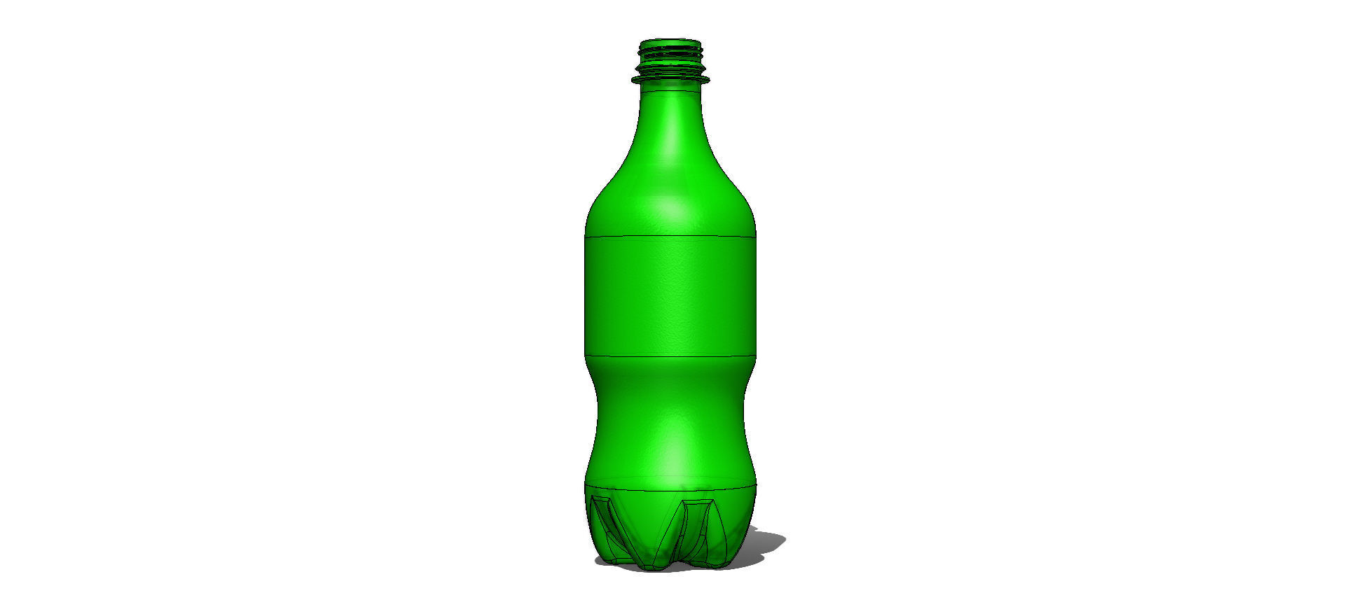 Garrafa PET Bottle 3D model_10