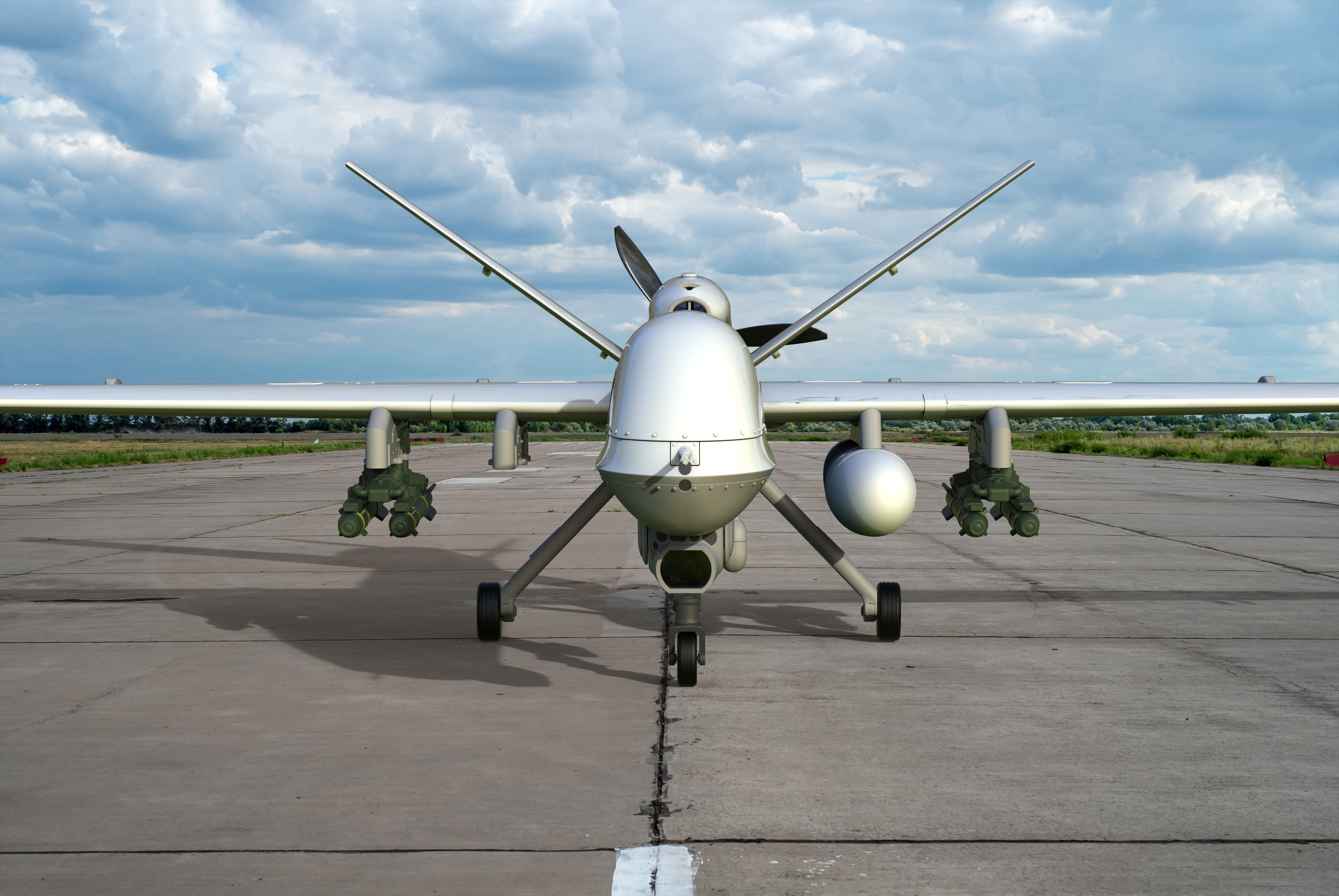 MQ-9 Reaper Block5 Ukrainian Edition HIGH QUALITY 3D PRINT MODEL 3D print model_8