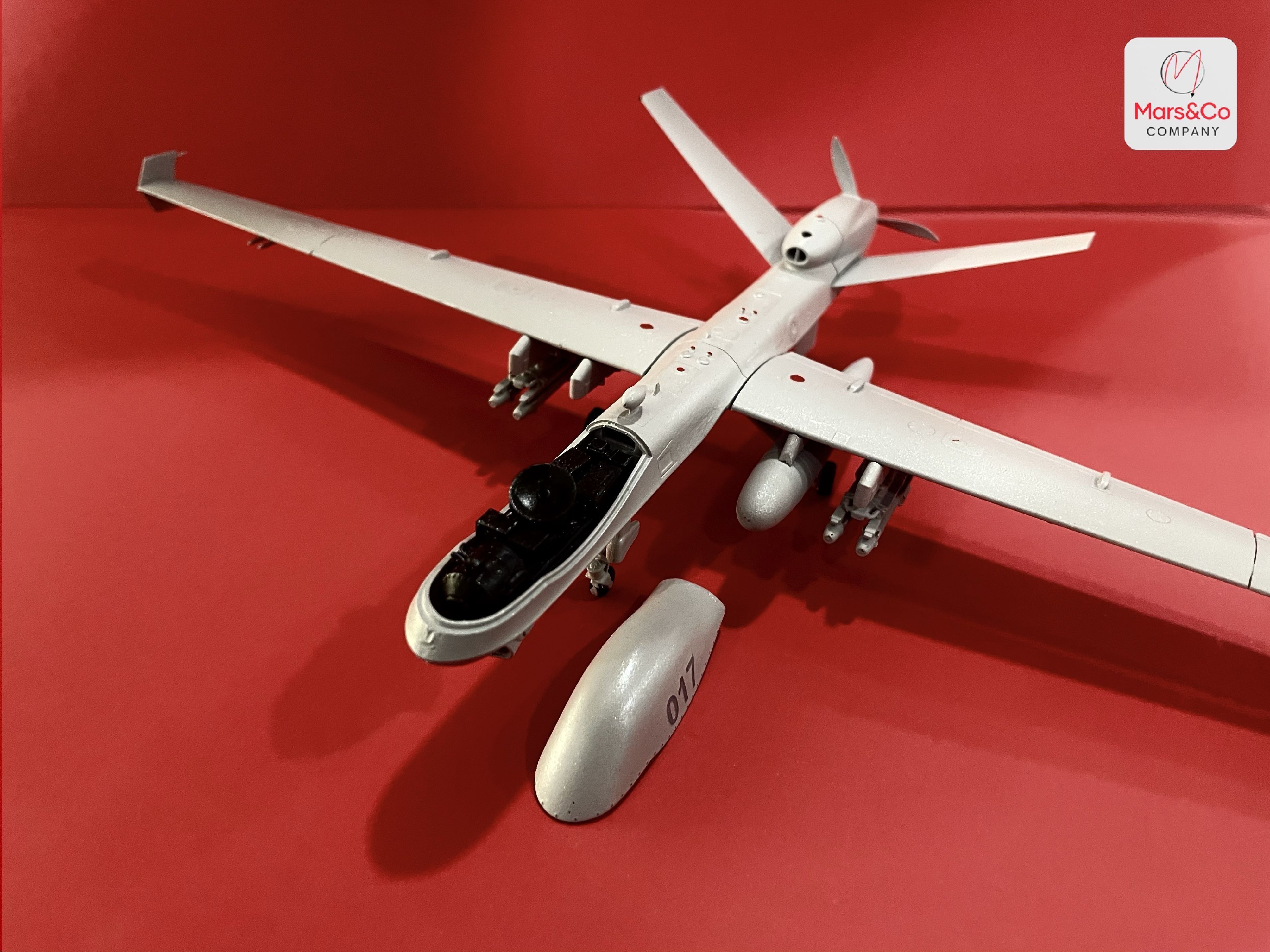 MQ-9 Reaper Block5 Ukrainian Edition HIGH QUALITY 3D PRINT MODEL 3D print model_1