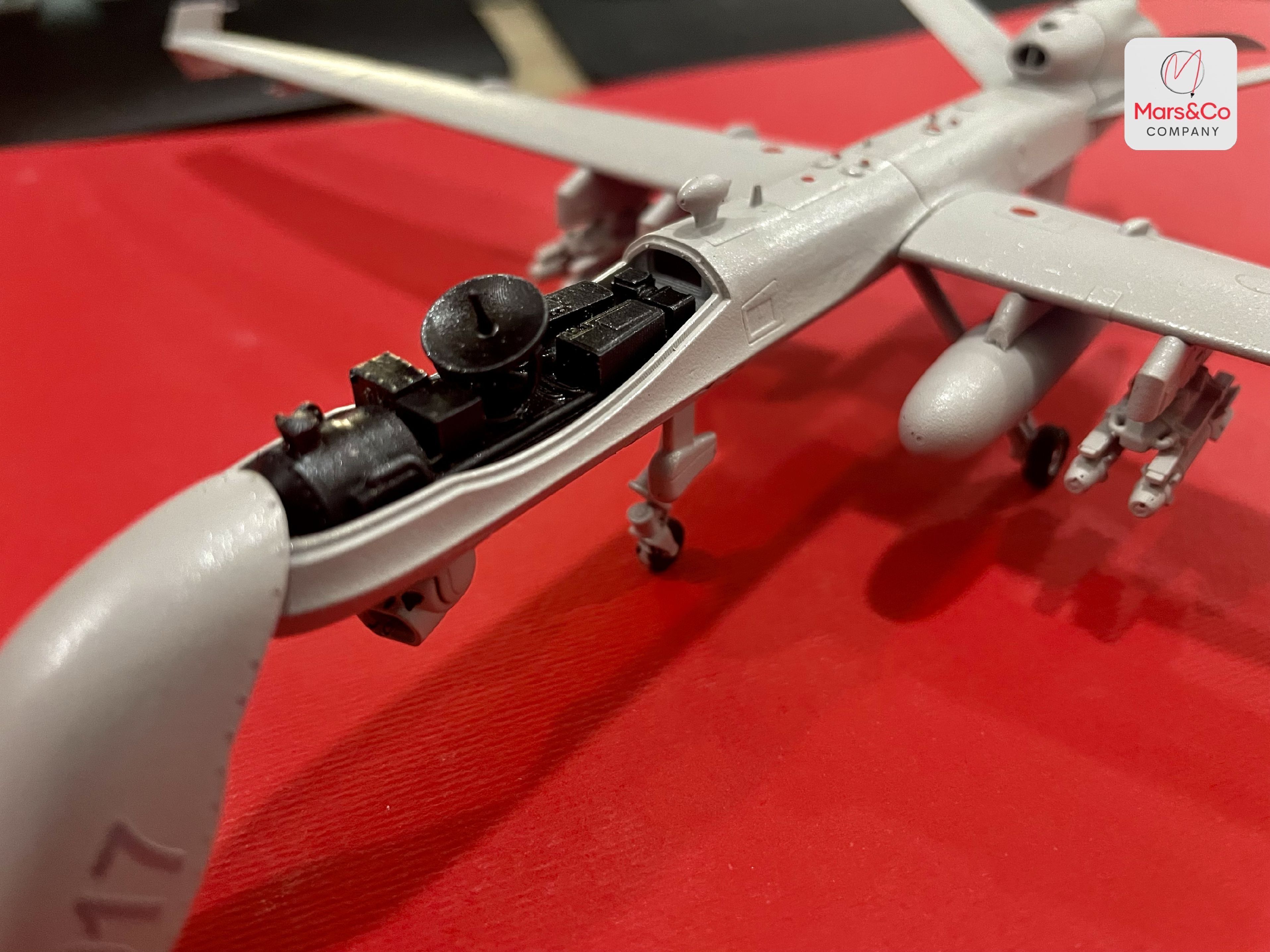 MQ-9 Reaper Block5 Ukrainian Edition HIGH QUALITY 3D PRINT MODEL 3D print model_21