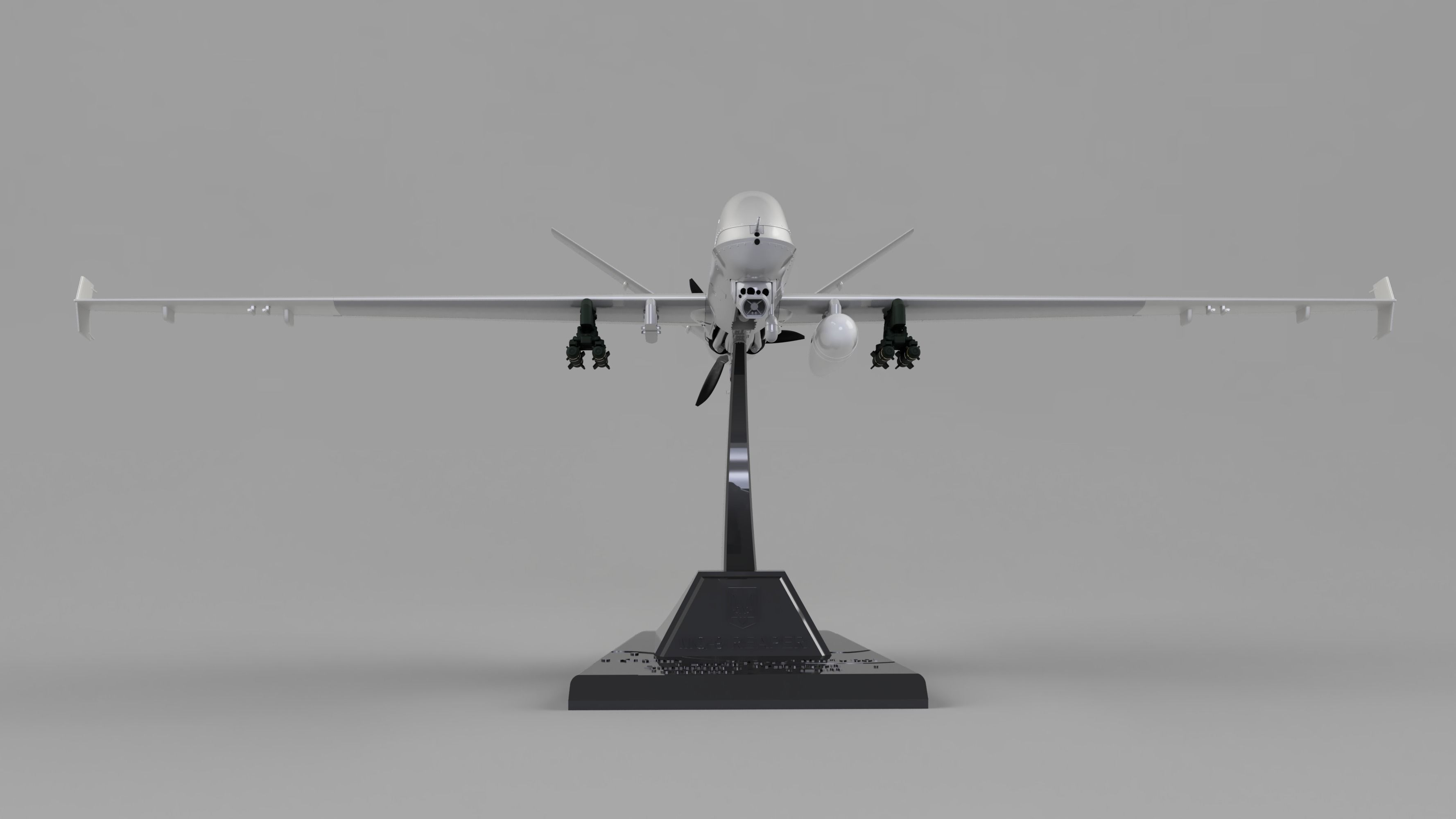 MQ-9 Reaper Block5 Ukrainian Edition HIGH QUALITY 3D PRINT MODEL 3D print model_17
