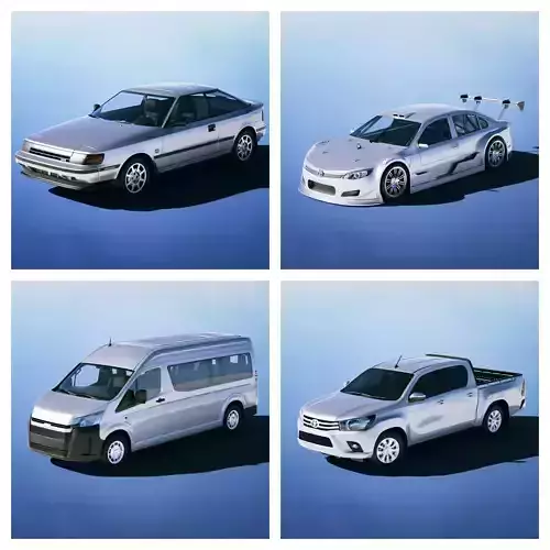 Toyota Cars Collection VOL1