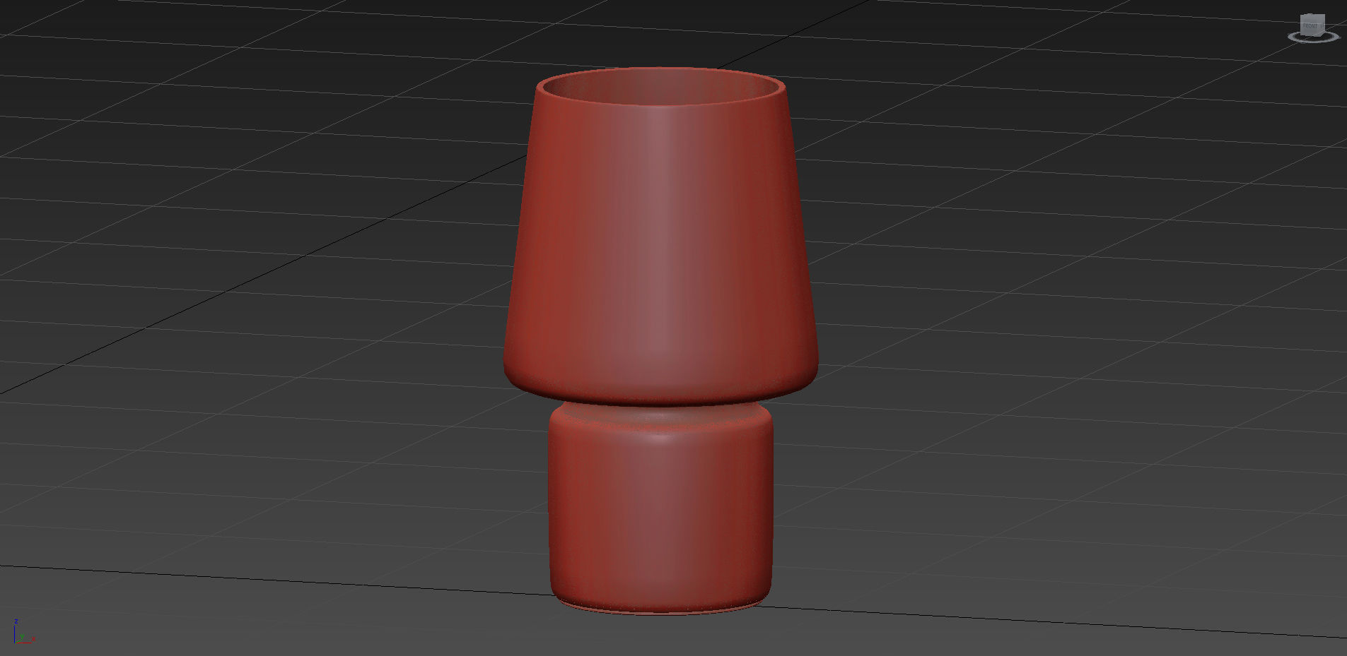 Little Glass Table Lamps Pink  Aqua and White 3D model_9