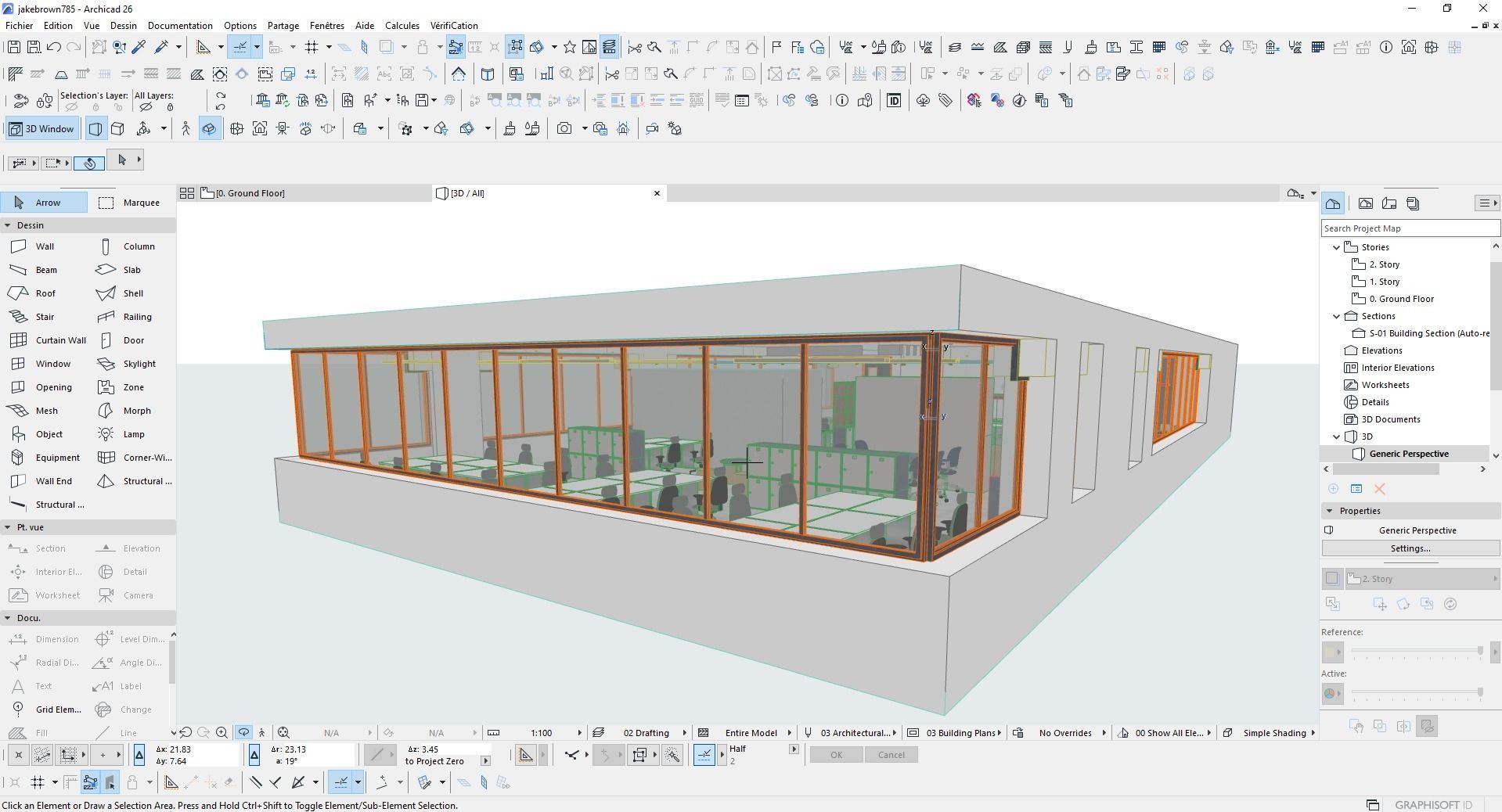 The office 3D model_8
