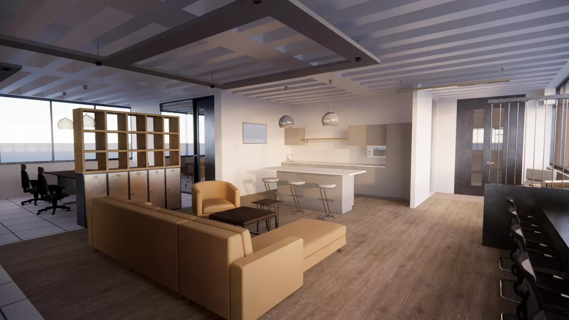 The office 3D model_0