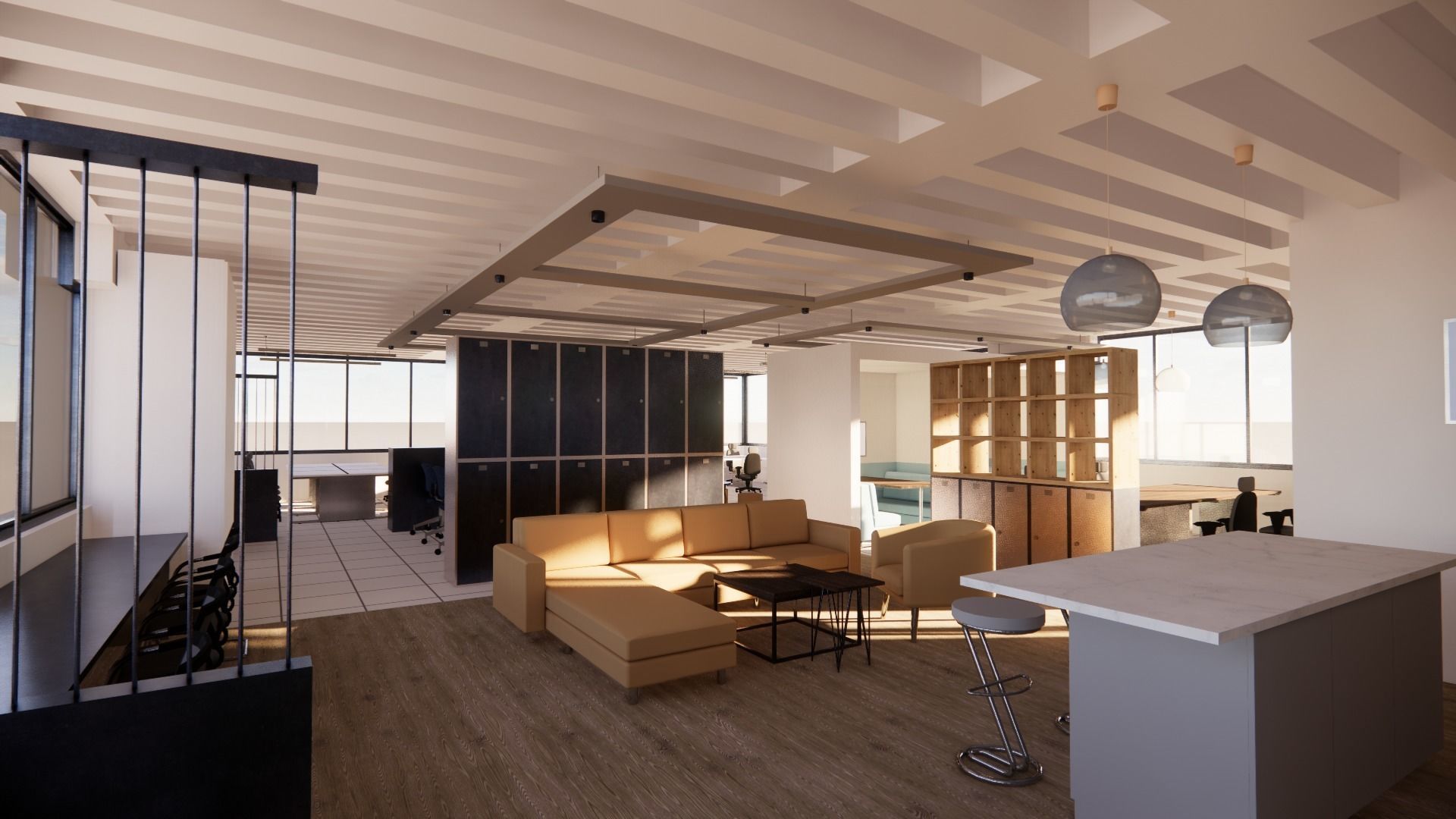 The office 3D model_2