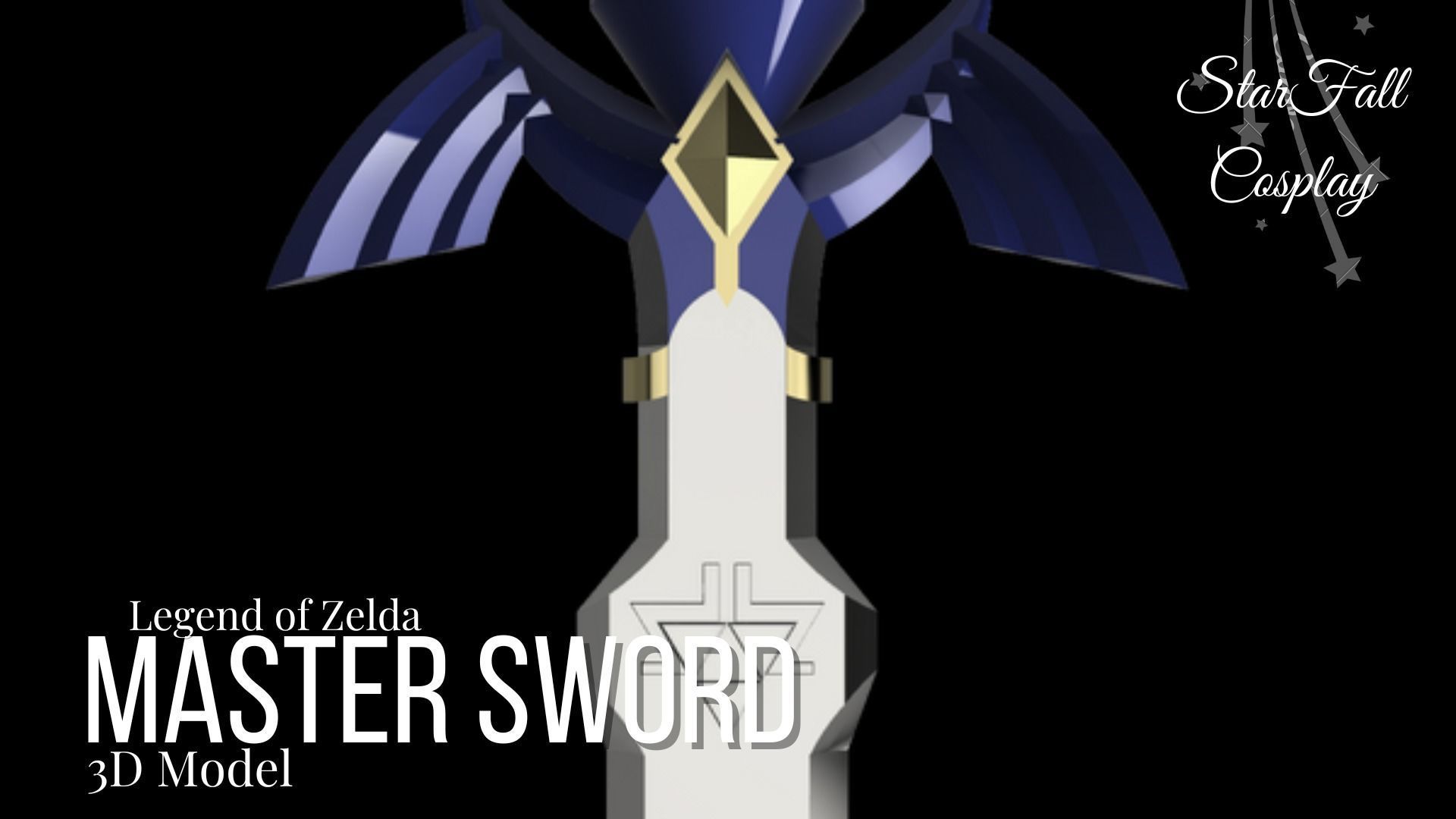 Master Sword - Legend of Zelda 3D print model_1