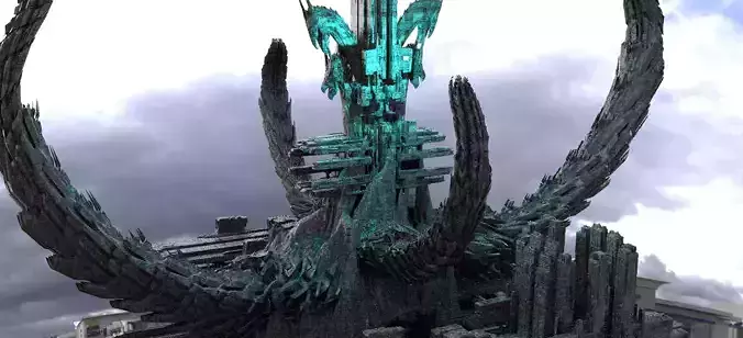 Dragon Sci fi Cult City Claw