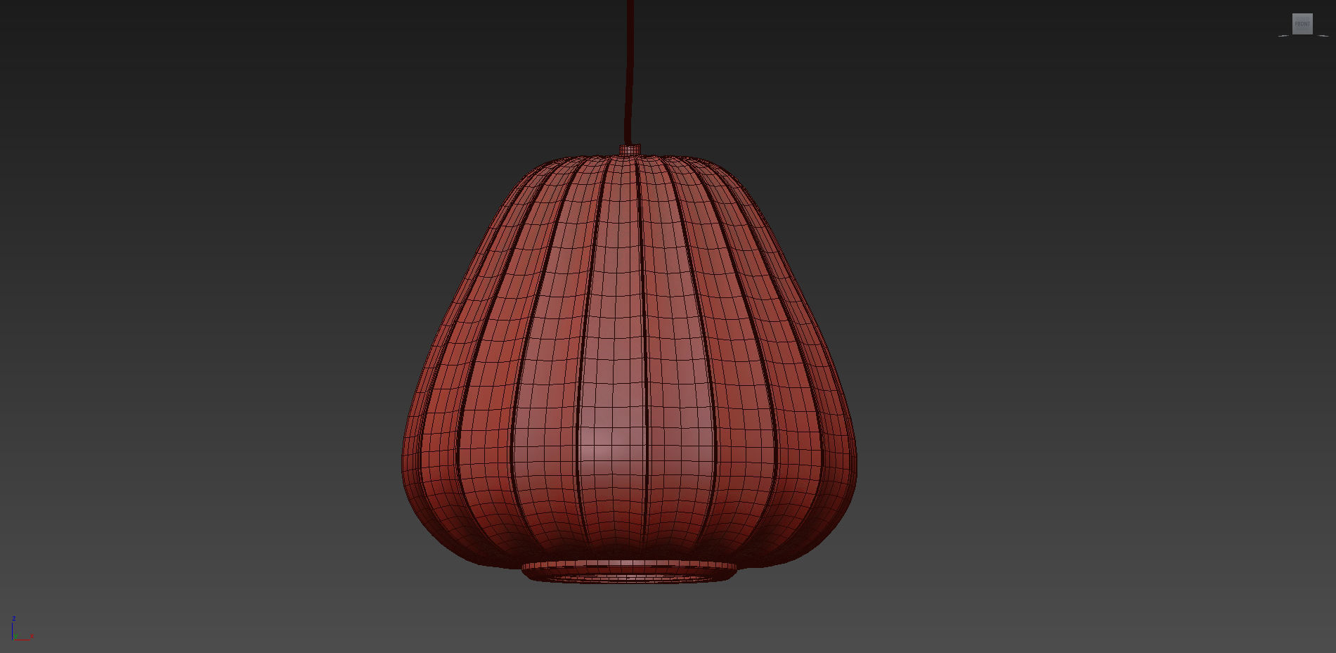1 - Light Single Bell Pendant from Legion Furniture 3D model_4
