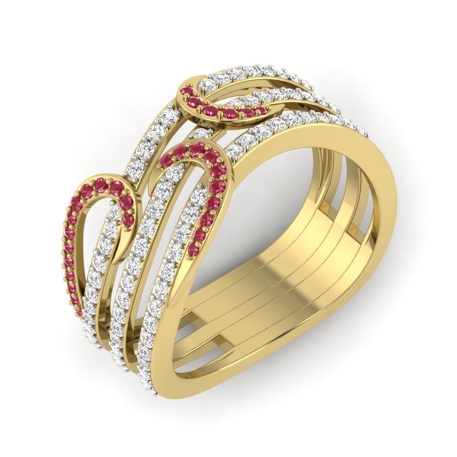 new ring collection  3D print model_10