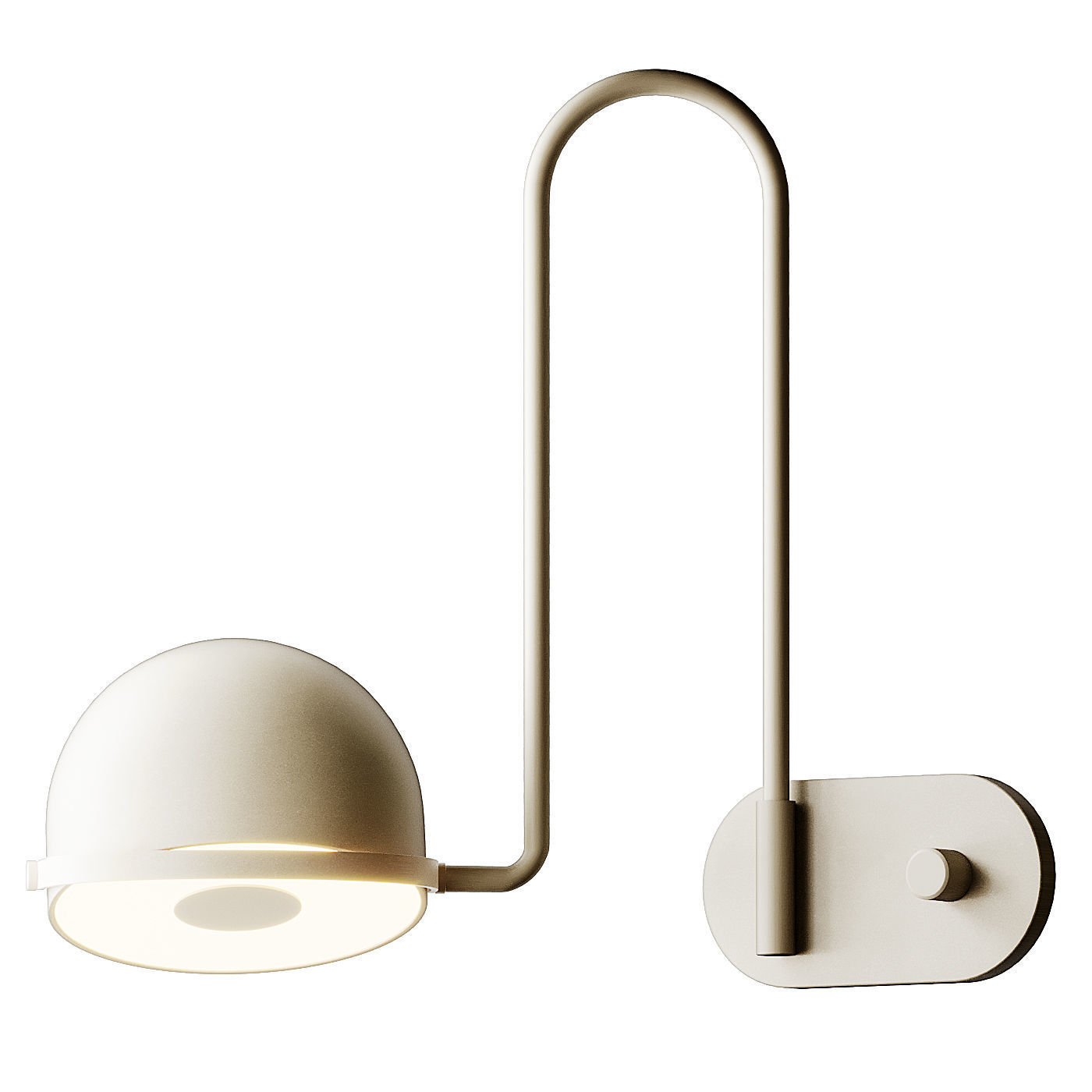 BOWEE W Wall Sconce from Werner Aisslinger 3D model_1
