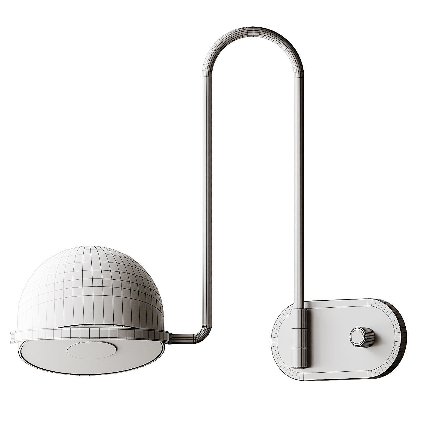 BOWEE W Wall Sconce from Werner Aisslinger 3D model_2