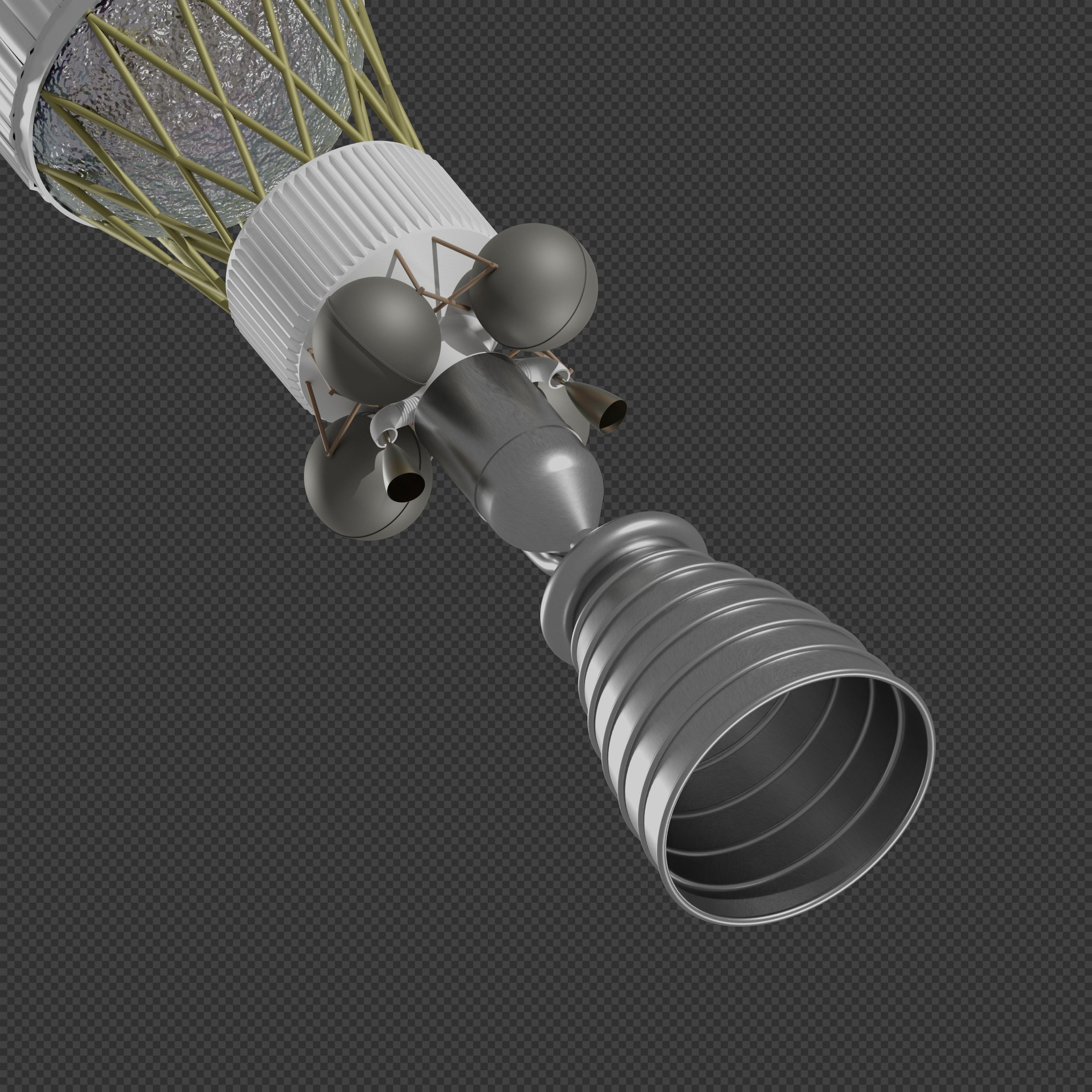 NASA Nuclear Shuttle 3D model_3