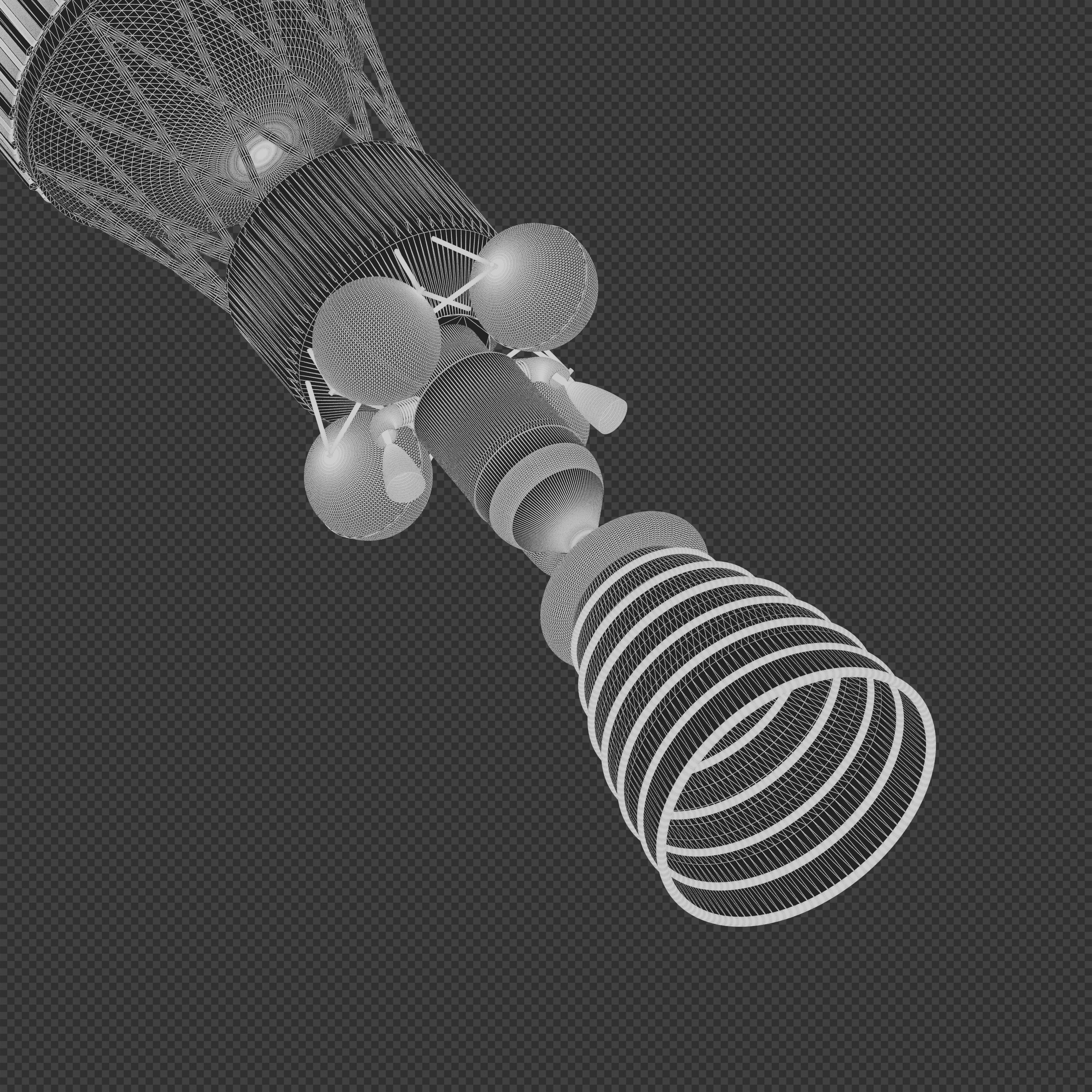 NASA Nuclear Shuttle 3D model_7