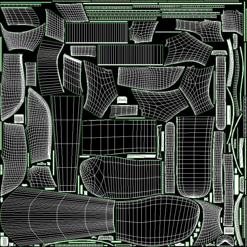 Women  Shoe Sandal Wembley Peep Toe 3D model_10