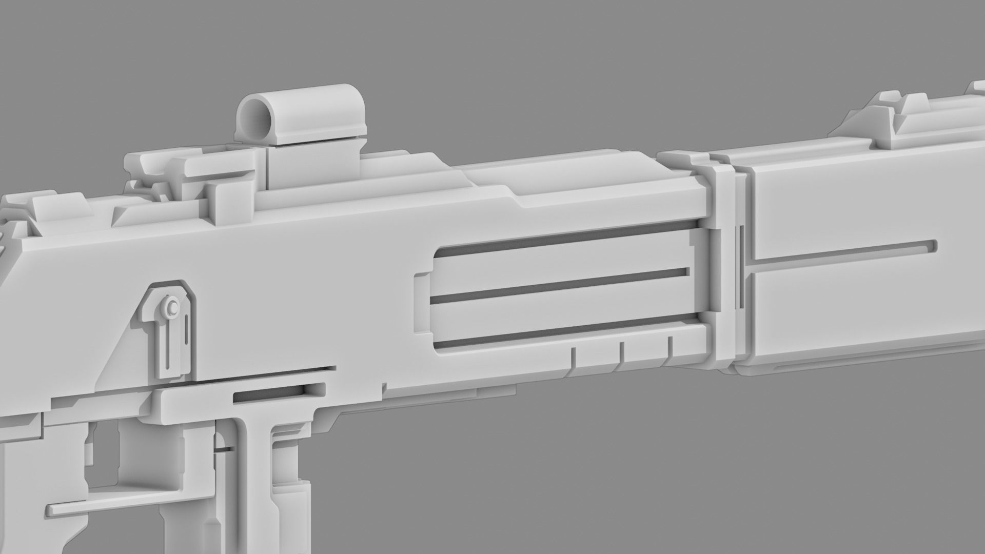Assault Rifle Concept 2204 Free low-poly 3D model_15