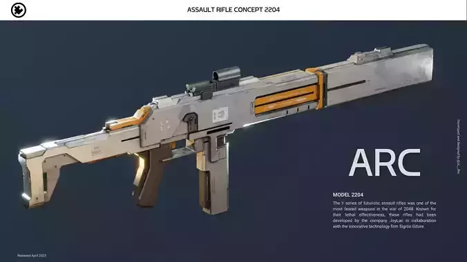 Assault Rifle Concept 2204