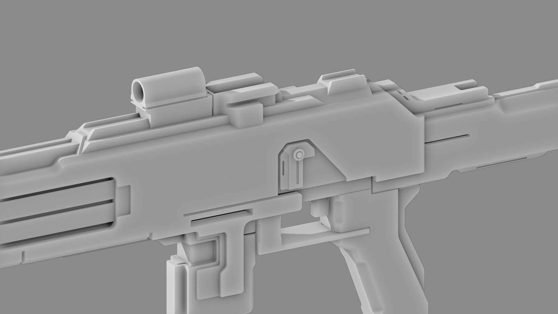Assault Rifle Concept 2204 Free low-poly 3D model_16