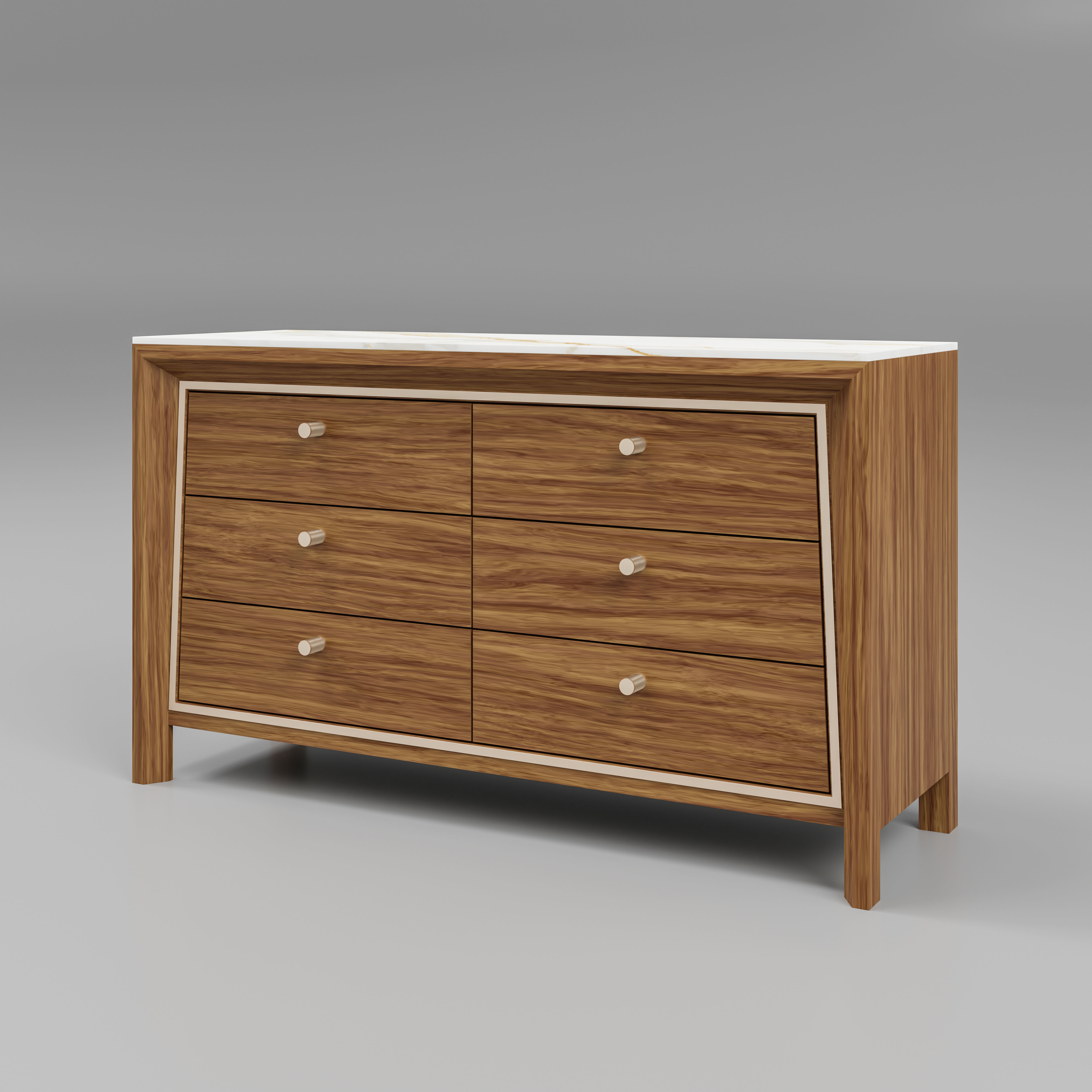 Chest of Drawer 3D model_1