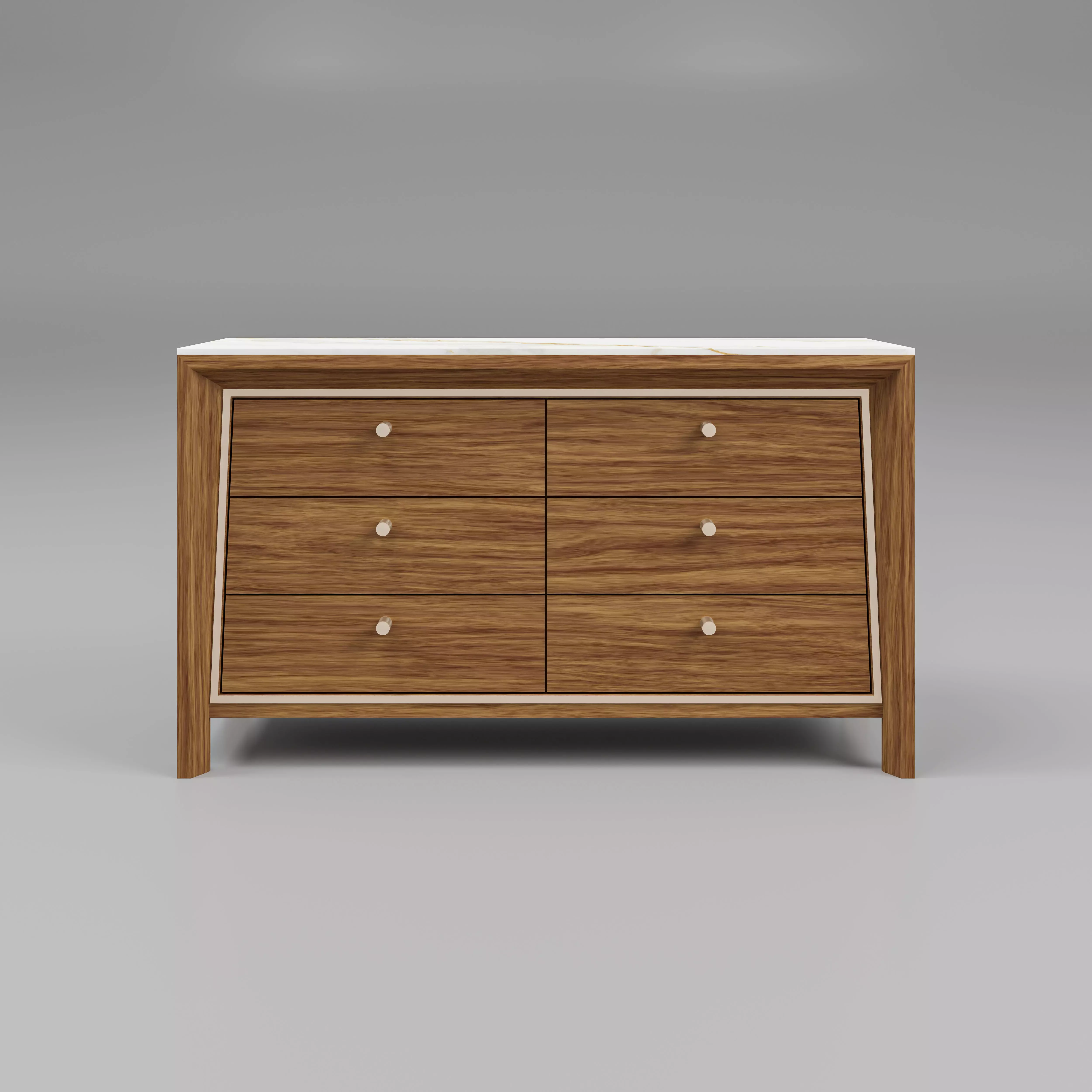 Chest of Drawer 3D model_0