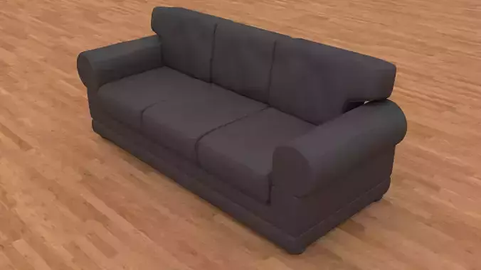 Leather couch