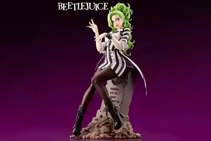 Beetlejuice Girl 3D Model Ready to Print STL