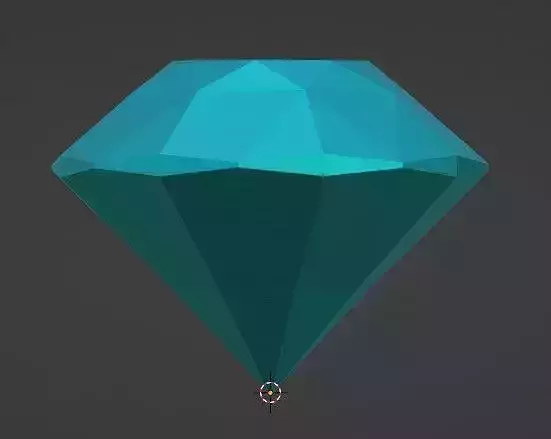 Diamond lowpoly