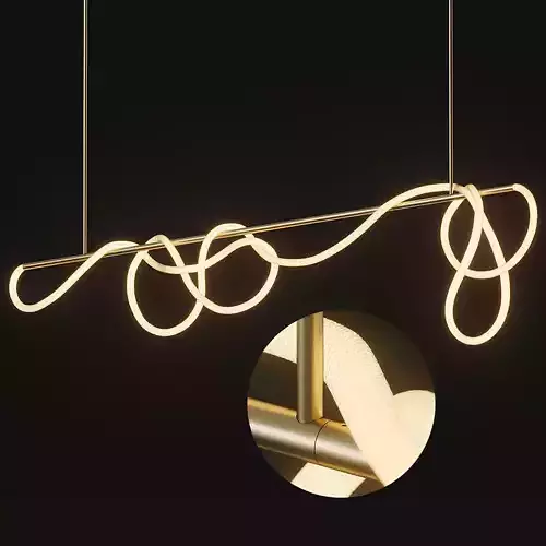 Tracer Bar II Long Rope from Luke Lamp Co 3D model