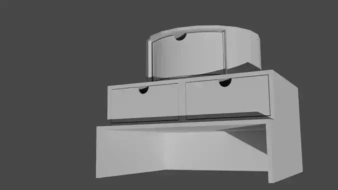 Desk organizer - swivel top