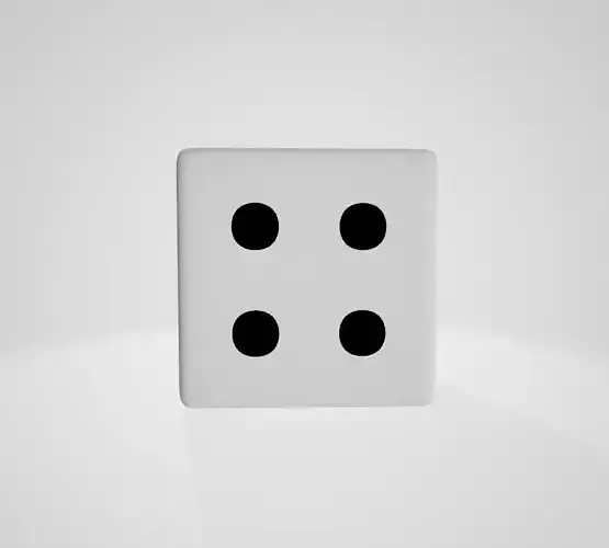 Rounded square dice 
