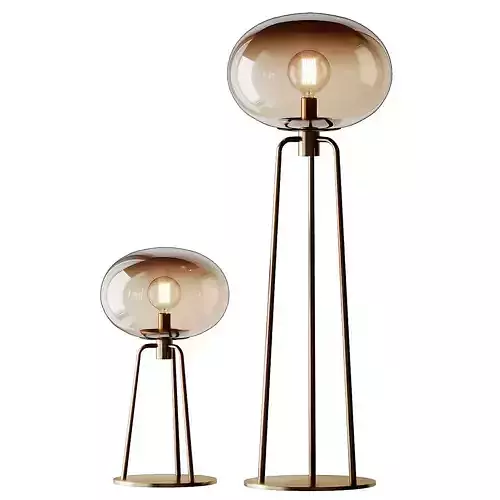 Globo Floor and Table Lamp from Cabinetmaker