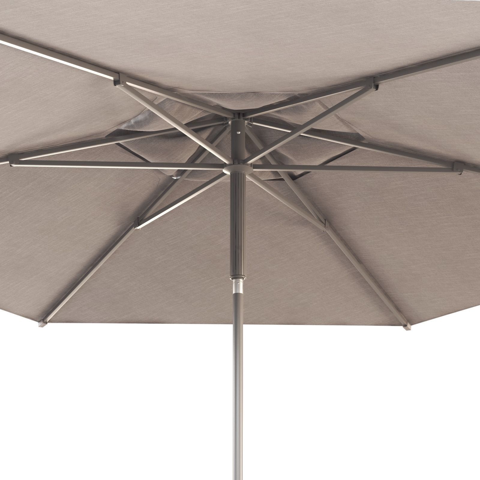 NAMMARO Table and 4 reclining chairs and umbrella IKEA 3D model_5