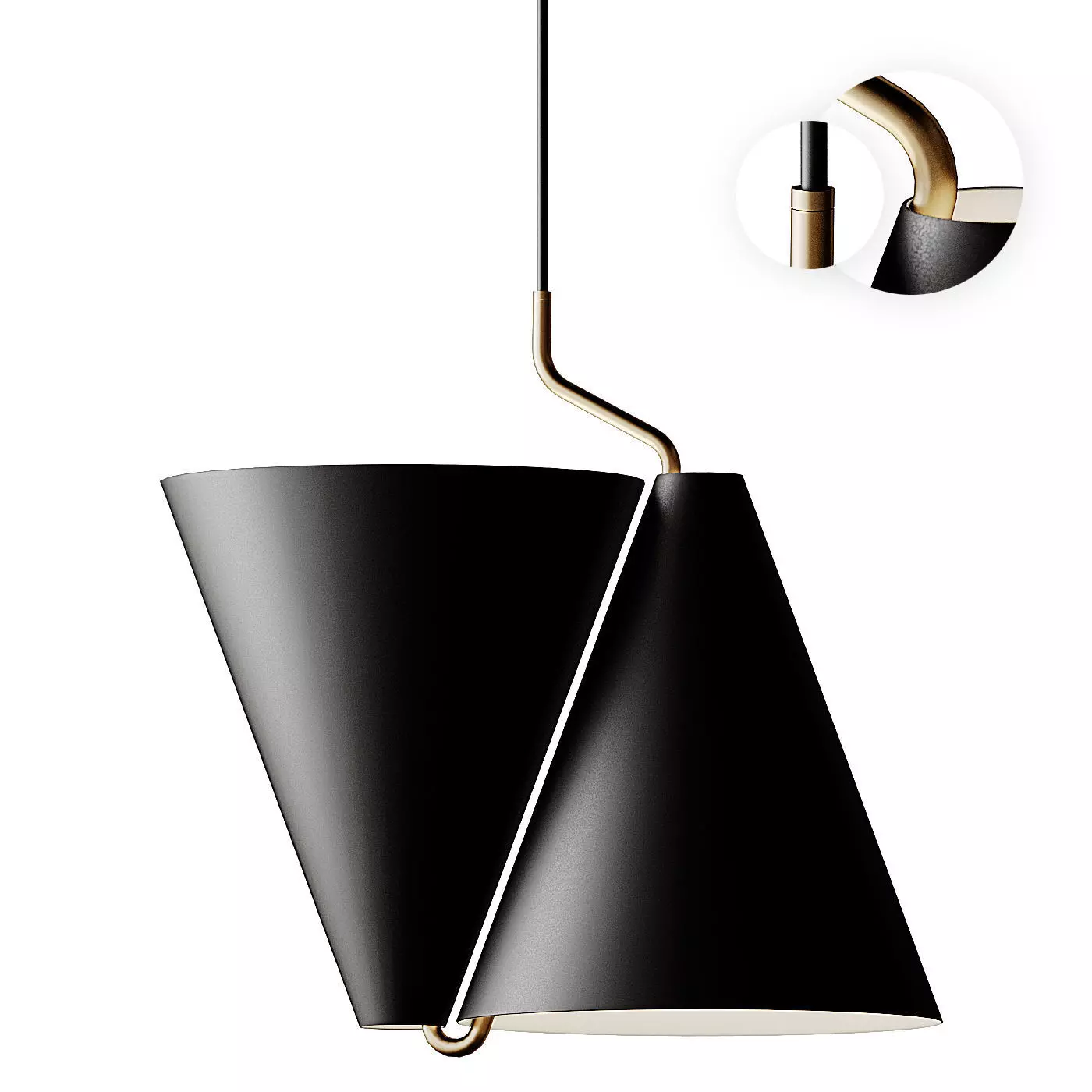 LYFA MOSAIK Pendant Lamp 250 UP from ANDLIGHT 3D model_0