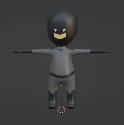 Lowpoly Batman Free 3D model